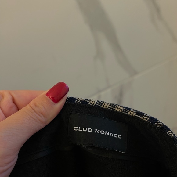 Club Monaco Men’s Plaid Trouser - Picture 6 of 6